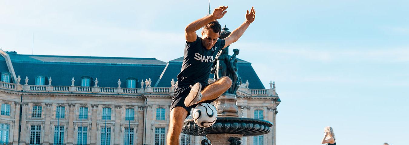 de footballeur à freestyleur