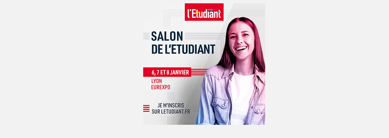 Venez rencontrer l'ENTPE au salon de l'Etudiant du 6 au 8 janvier 2023 !