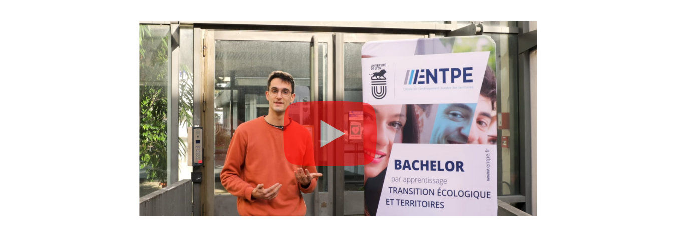 Bachelor « Transition écologie et territoires »