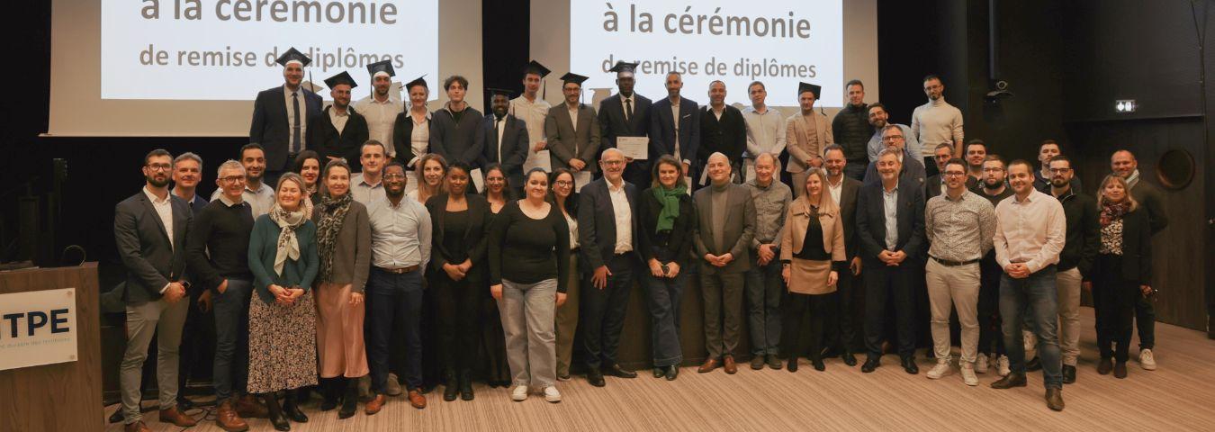 Remise des diplômes de la formation ENTPE / Transdev