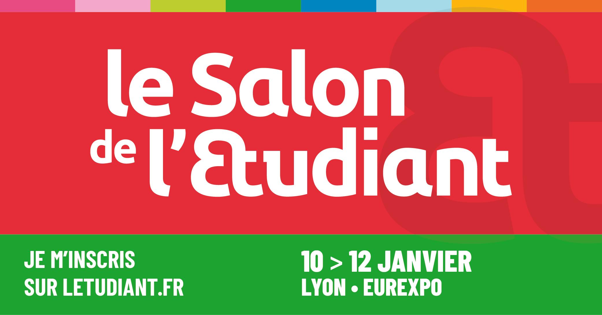 Affiche salon de l'étudiant Lyon